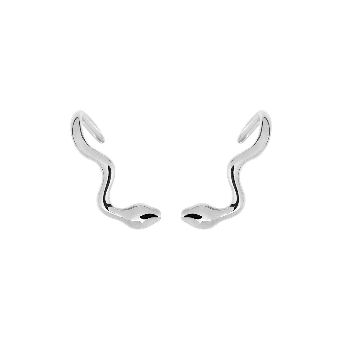 The Essential Snakes Climber Silver 925° Earrings – 5FIVE