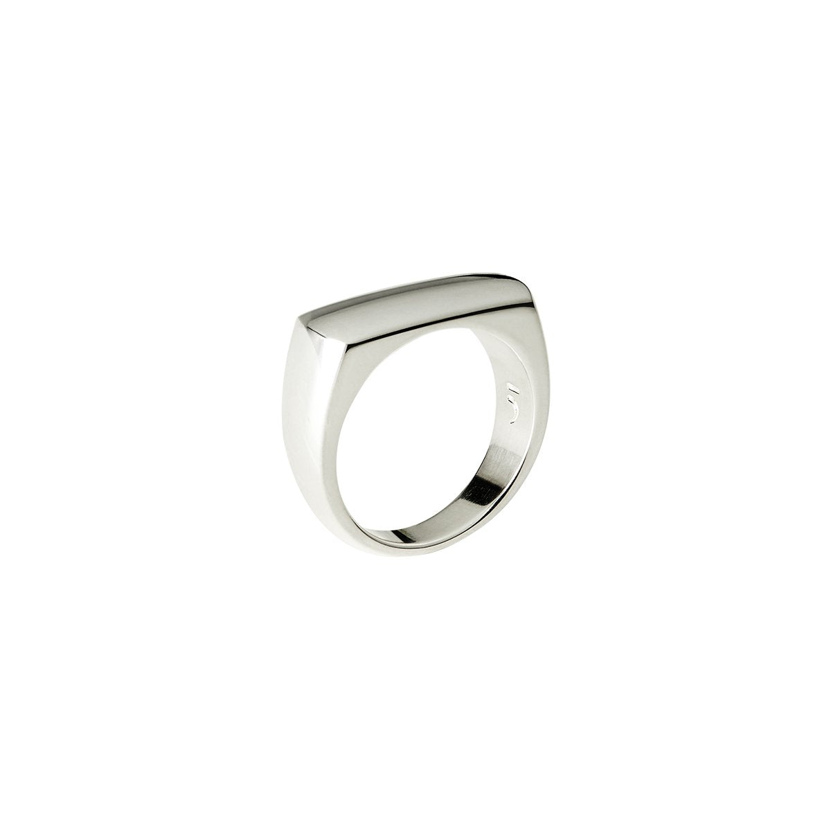The Essential Forms Obround Silver 925° Ring – 5FIVE