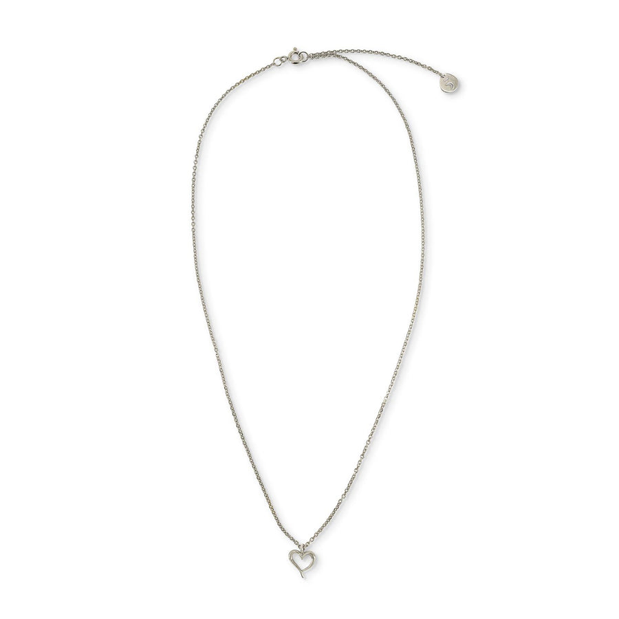 The Essential Love's A-Round Heart Small Silver 925° Necklace